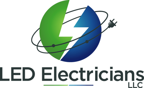 LED Electricians Tech electrician logo