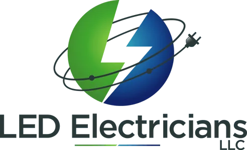 LED Electricians Tech licensed NYC electrician logo LED Electricians Tech electrician logo