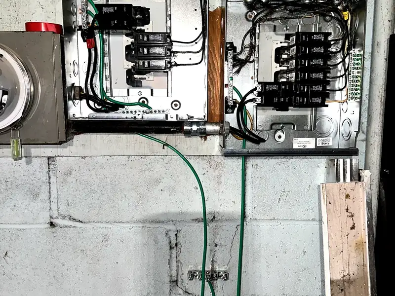 Example of property management electrical work Property management electrical work in New York City